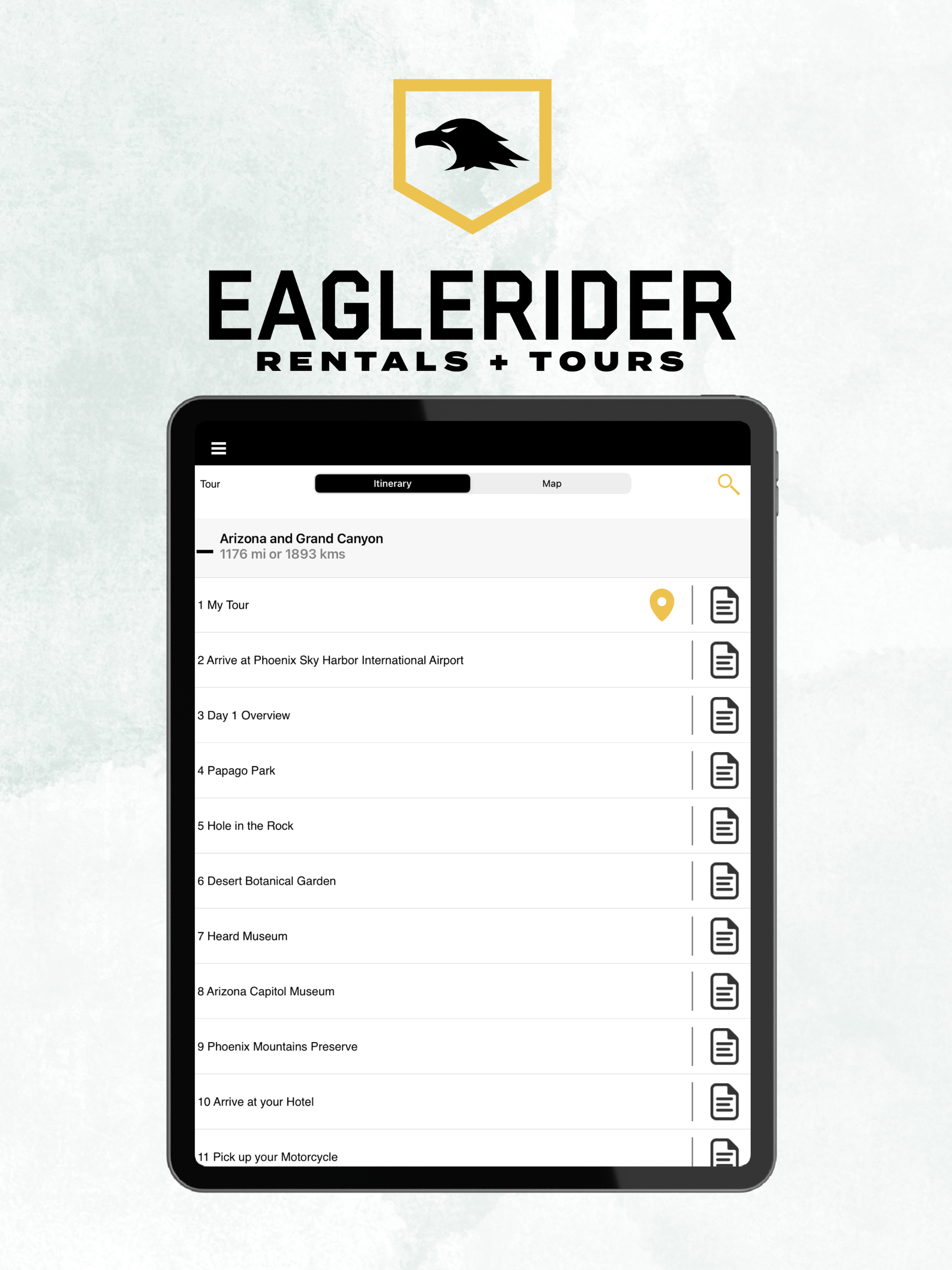 EagleRider Mobile Tour Guide