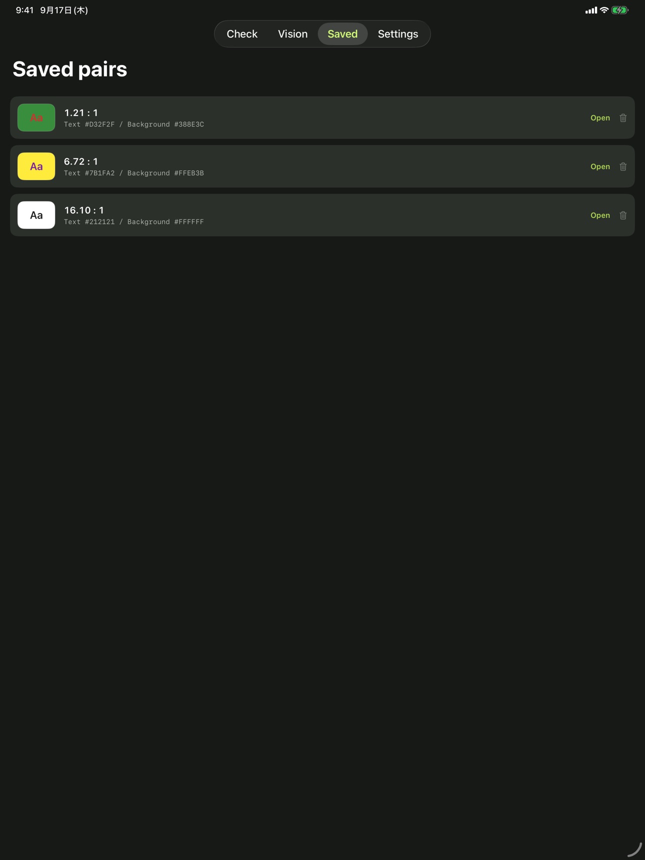 Screenshot 10 of WCAG Contrast Check