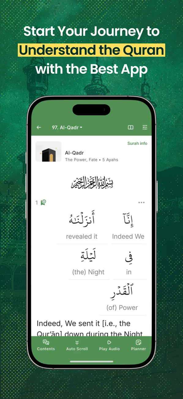 Screenshot #1 pour Al Quran (Tafsir & by Word)