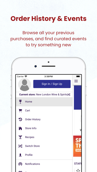 Screenshot #2 pour New London Wine & Spirits