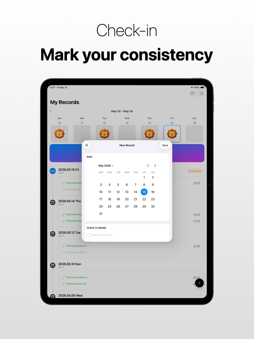 iPad screenshot