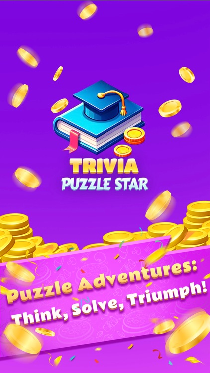 Trivia puzzle star
