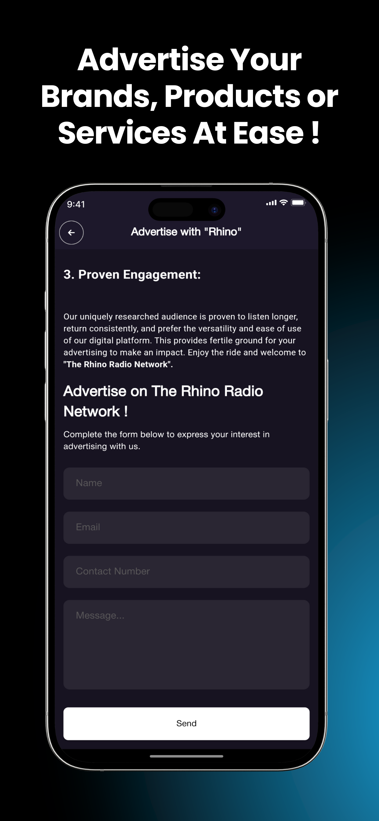 Rhino Radio Network screenshot 7