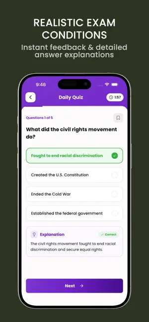 US Citizenship Test 26 screenshot 3