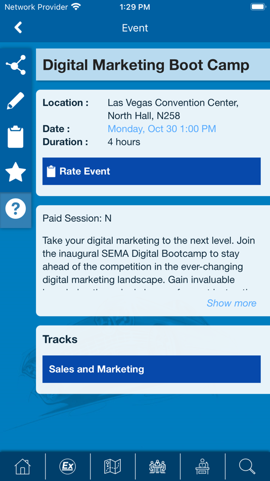 #3. SEMAShow (iOS) 由: SPECIALTY EQUIPMENT MARKET ASSOCIATION & PERFORMANCE RACING, INC.