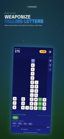 Word Games: WordFall — 7 in 1 iPhone screenshot