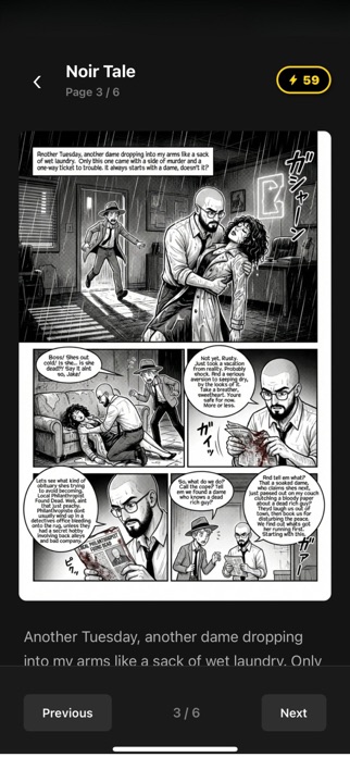 ComicPad - AI Comic Maker Screenshot 4 of 8