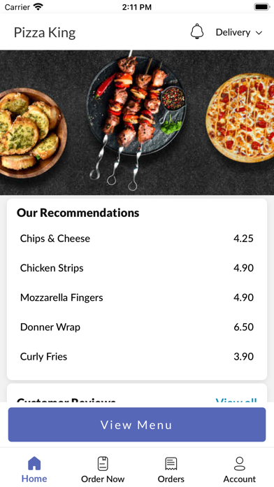Pizza King Blandford Screenshot