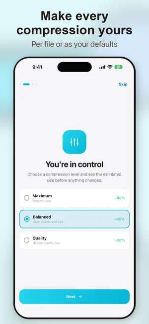 Compresser: Compress & Convert screenshot 2