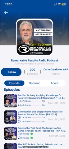 Automotive Repair Podcasts screenshot