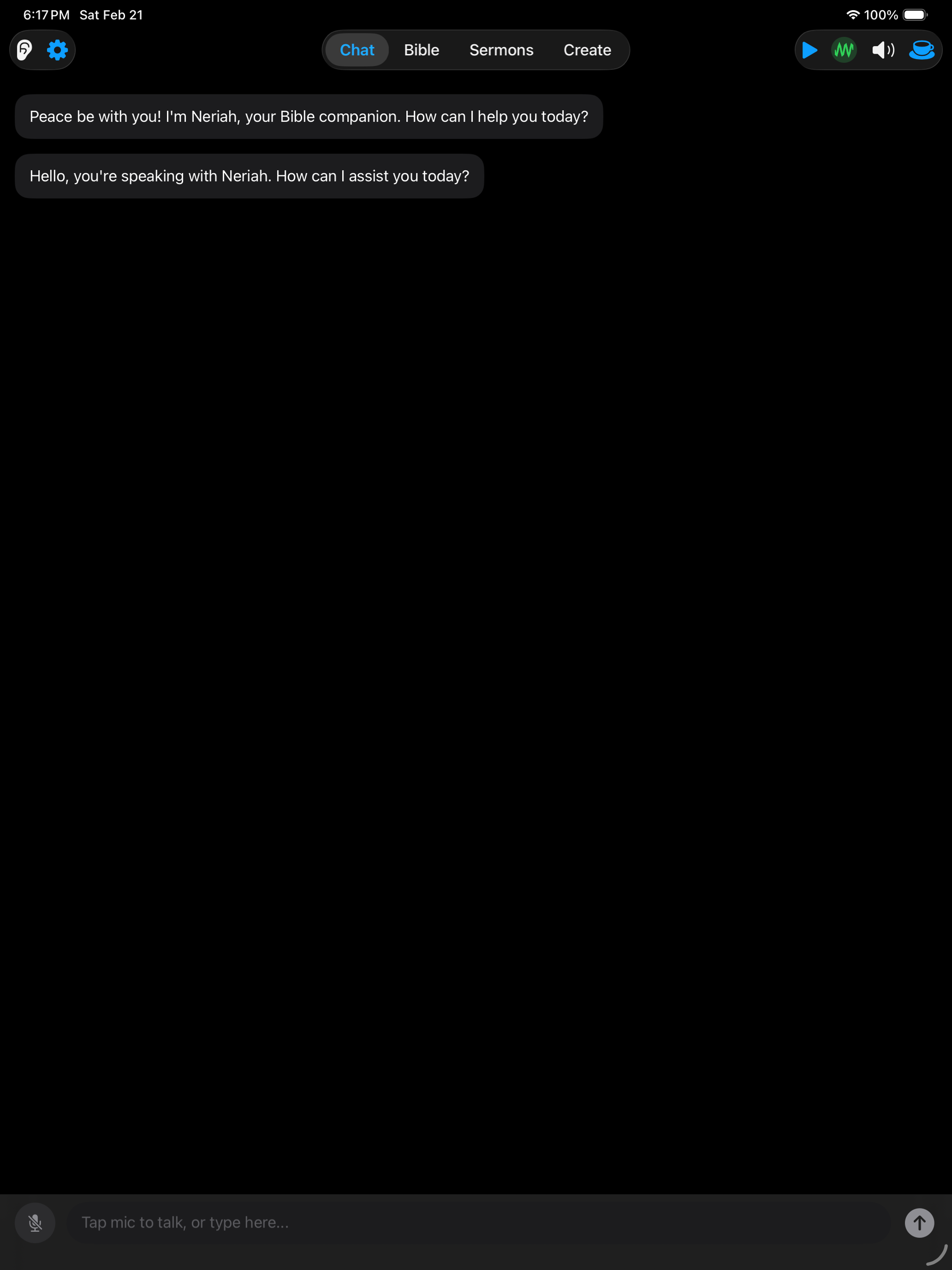 Neriah Conversational AI Bible screenshot 5