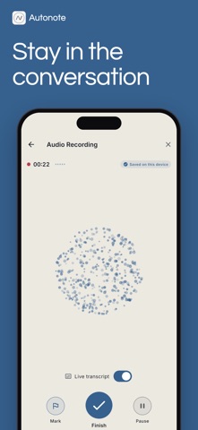 Autonote: AI Voice & Summary Screenshot 2 of 6