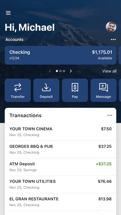 MountainCrest Credit Union Screenshot