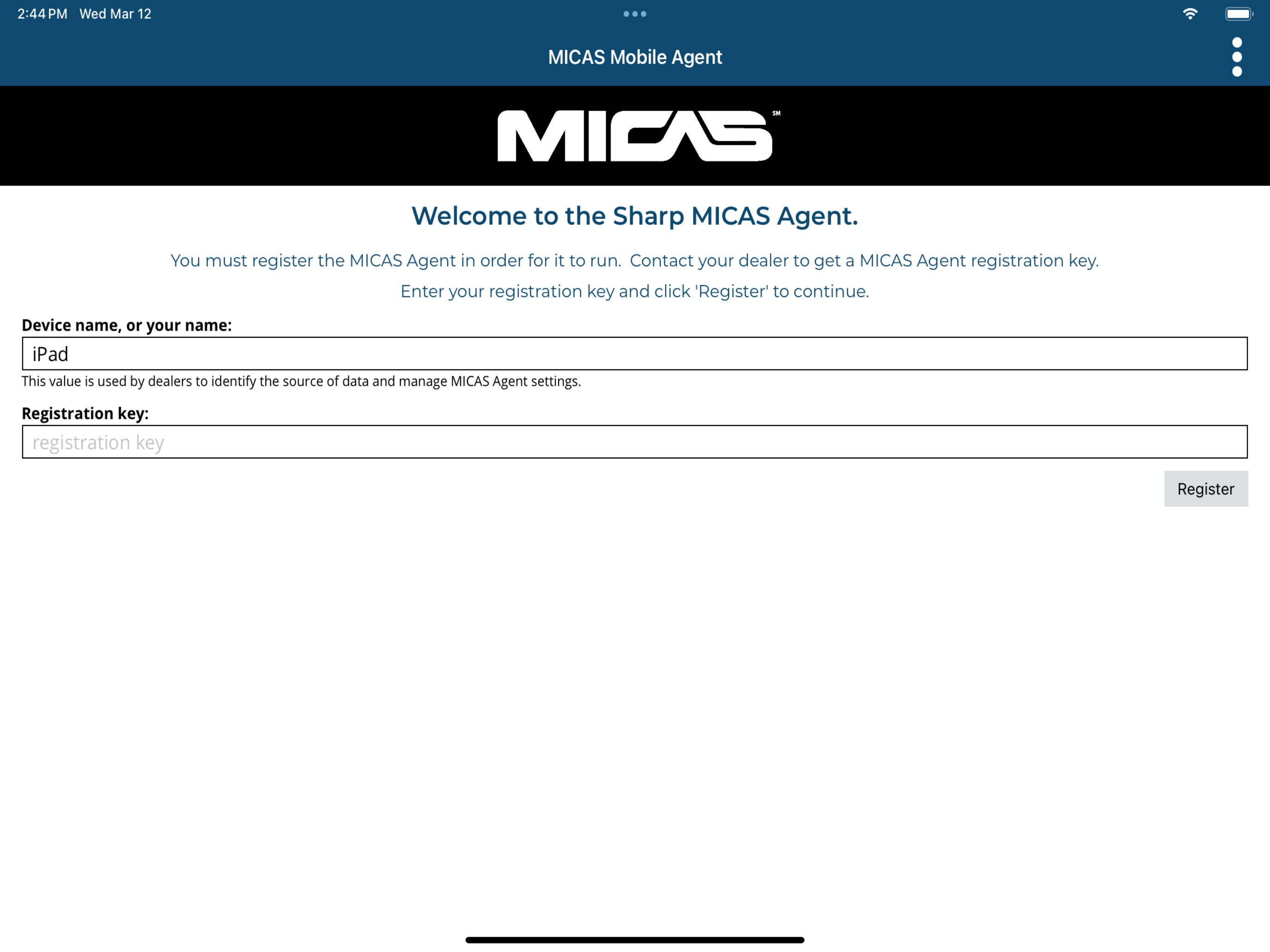 MICAS Mobile Agent screenshot 9