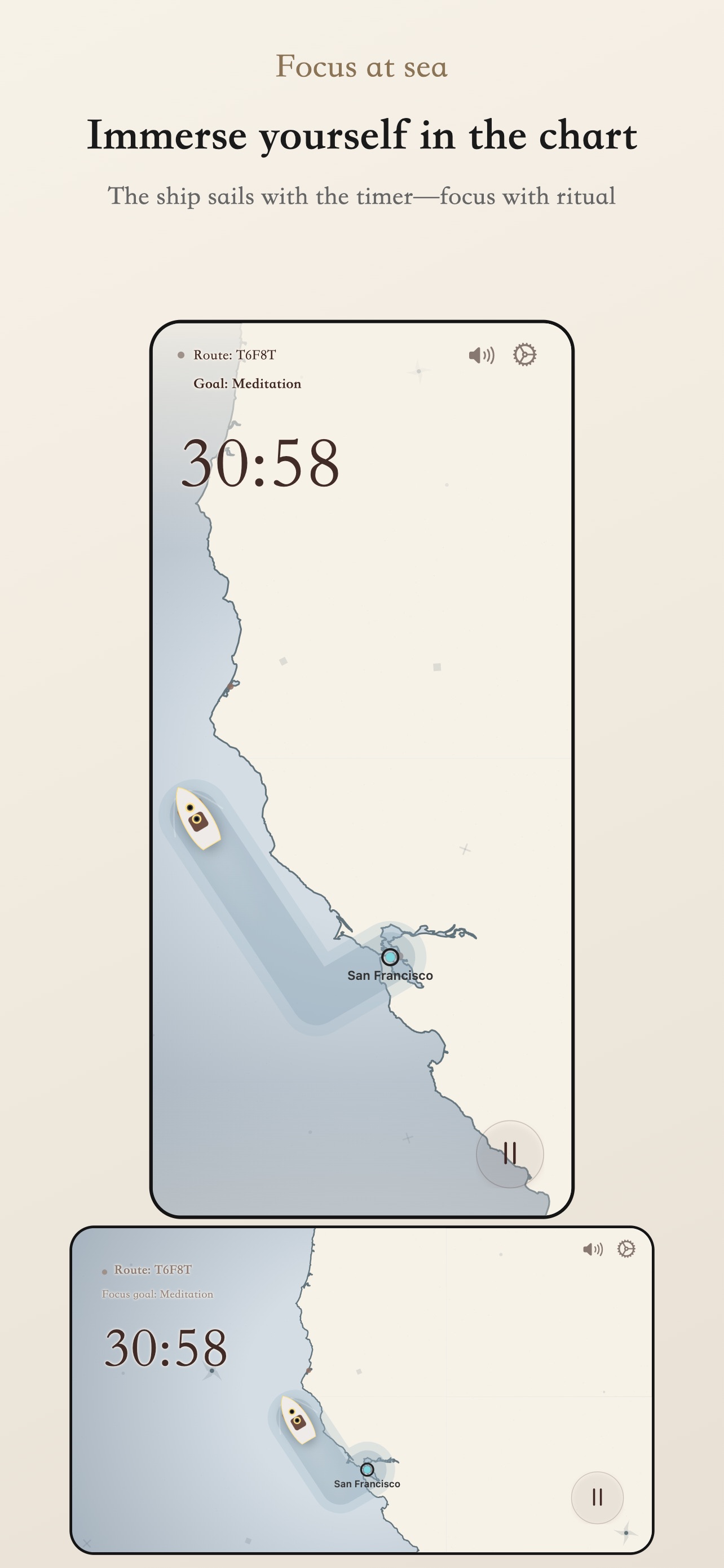 Screenshot 3 of Far Tide: Focus,Pomo & Habits