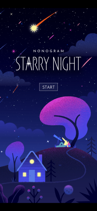 Starry Night - Nonogram Screenshot 1 of 6