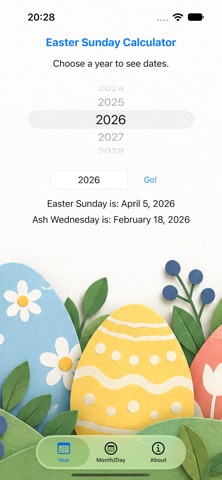 Easter Sunday iPhone screenshot