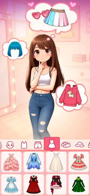 Doll Dress Up: Avatar Maker screenshot 1