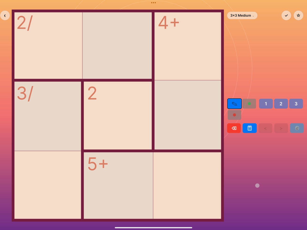 Screenshot 8 of THW's Calcudoku