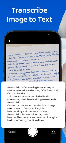 Handwriting to Text PenToPrint Screenshot 2 of 10