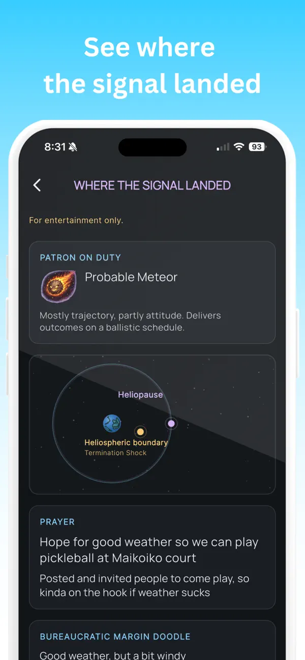 Screenshot #3 pour god tracker