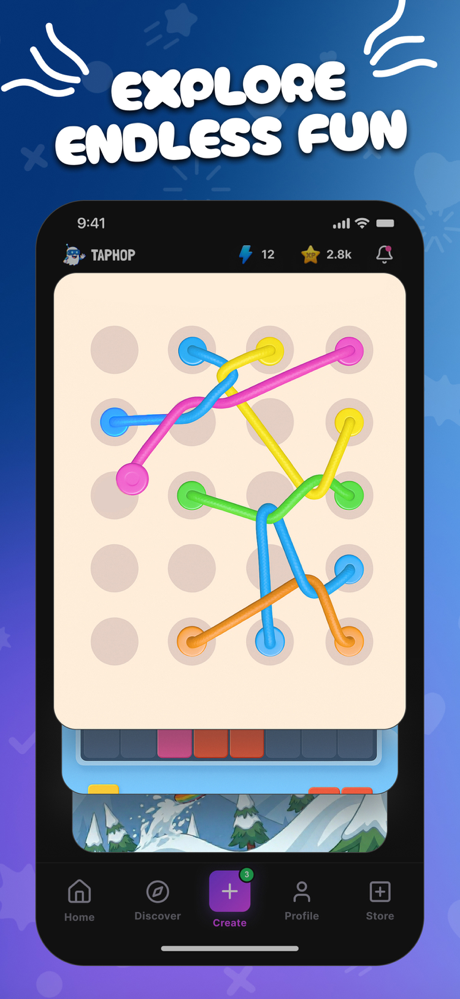 TapHop: AI Game Maker & Play screenshot 2