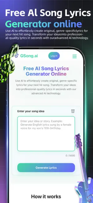 Gsong: AI Song Generator screenshot 2