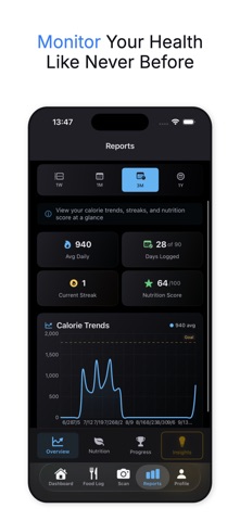 Calorify：AI卡路里计数器 screenshot