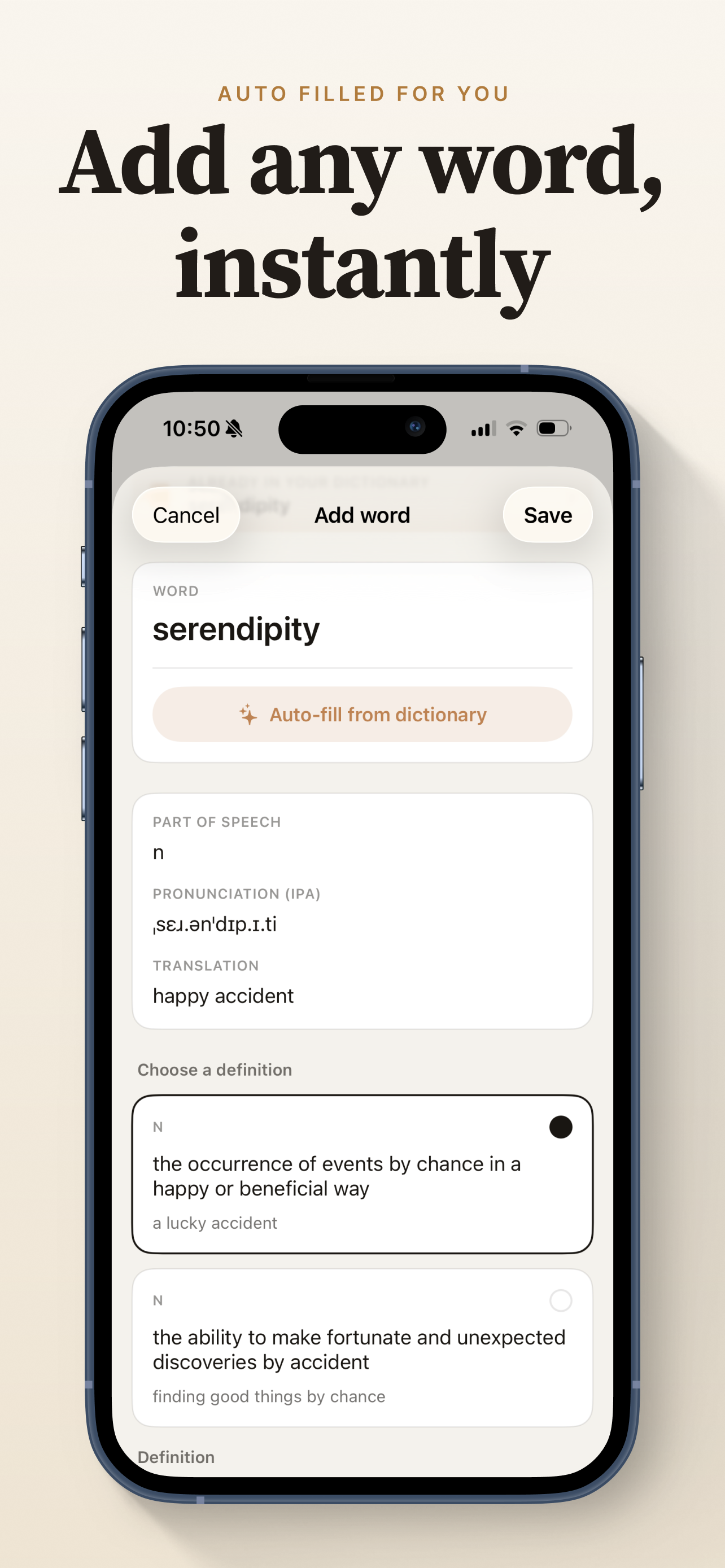Vocaby: Vocabulary Builder