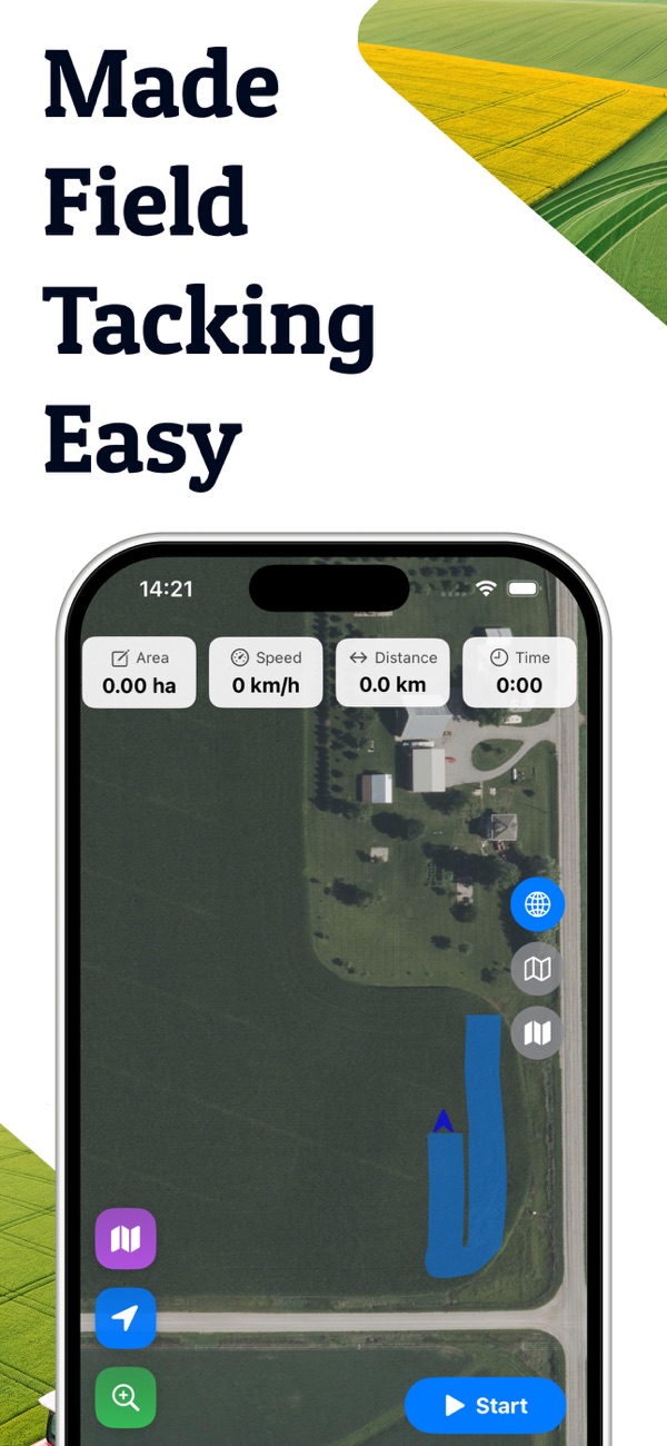 Tractor GPS: Field Guidance - TractorGPS专为农业专业人士打造，以先进的田间覆盖跟