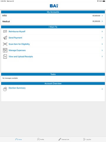 BAI CDH iPad screenshot