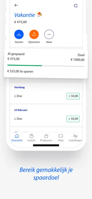 Rabobank iPhone screenshot 5