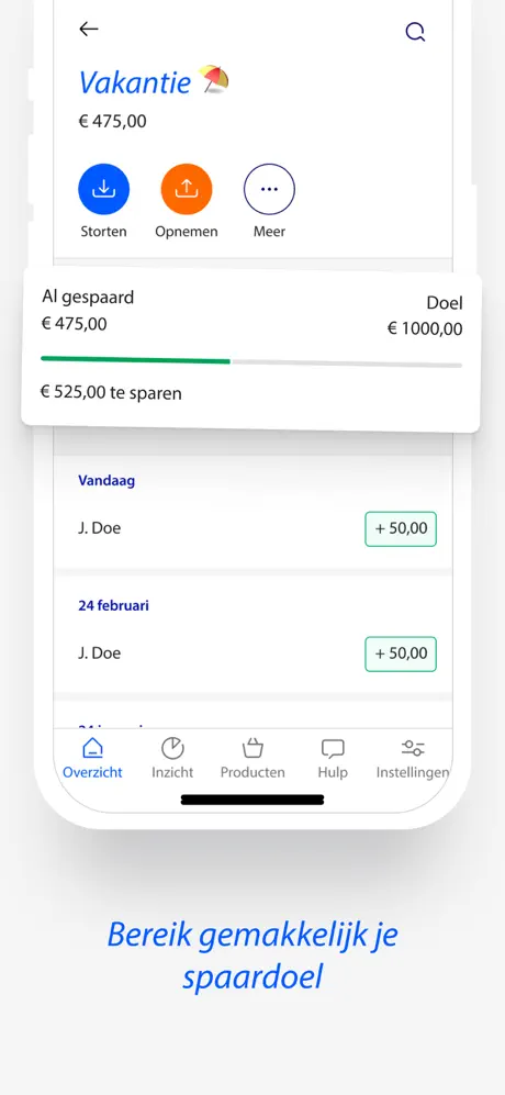 Rabobank-app screenshot 5