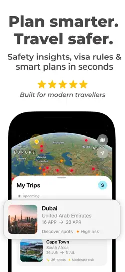 Capture d'écran de Journie: Smart Travel Planner sur iPhone 1