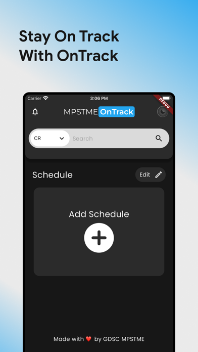 MPSTME OnTrack Screenshot 1 - AppWisp.com MPSTME OnTrack Screenshot 1 - AppWisp.com