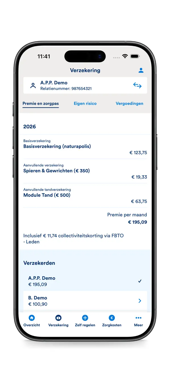Screenshot #3 pour FBTO Zorg app