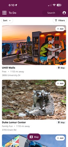 Discover Durham, NC Screenshot 2 of 8