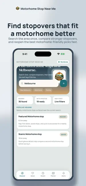 Motorhome Stop Near Me screenshot 1