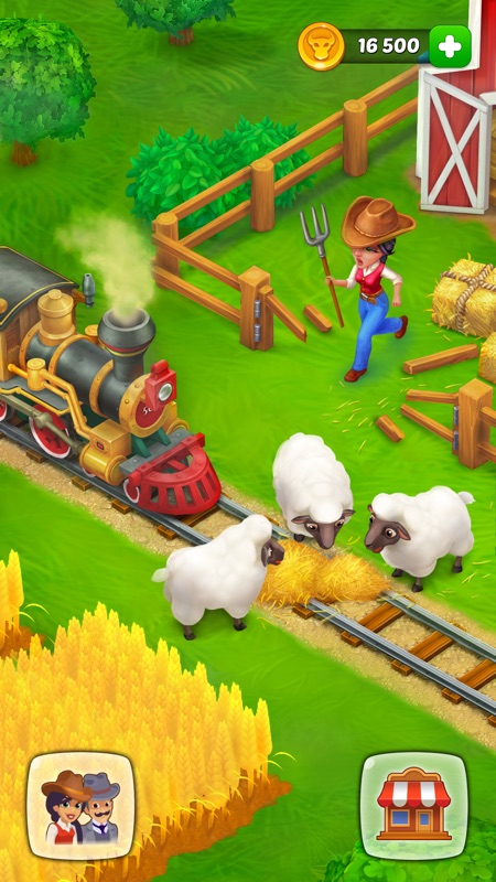 Wild West: Farm Town Building screenshot 7