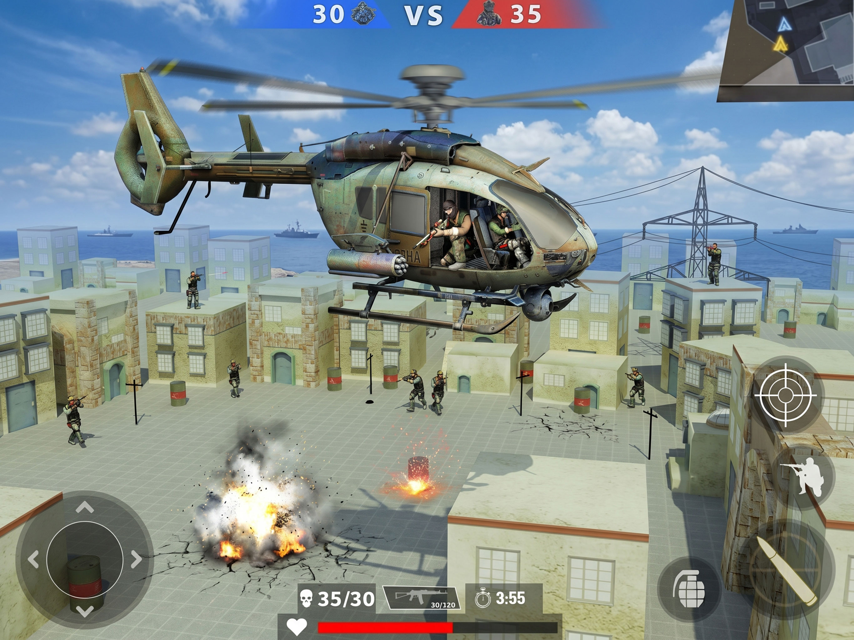 War Zone: Army Shooting Battle