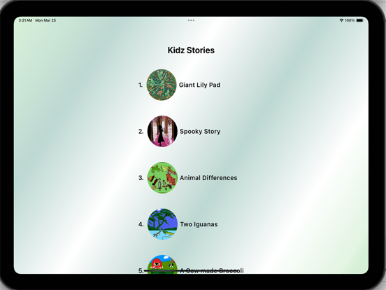 Screenshot #5 pour Kidz Fun Stories