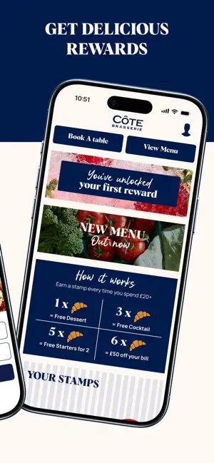 Côte Brasserie iPhone screenshot 3