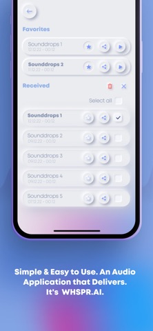 WHSPR.AI screenshot