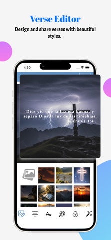 La Santa Biblia. Spanish Bible iPhone screenshot