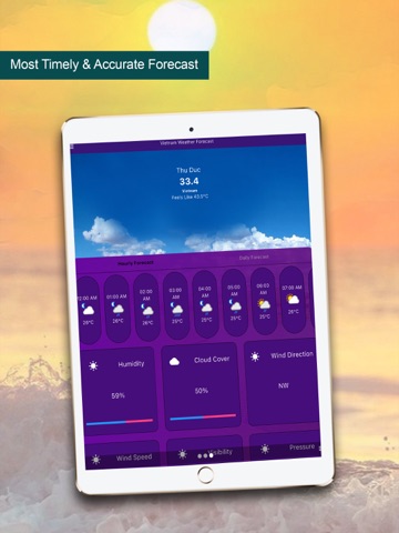 Vietnam Weather Forecast ipad screenshot 2