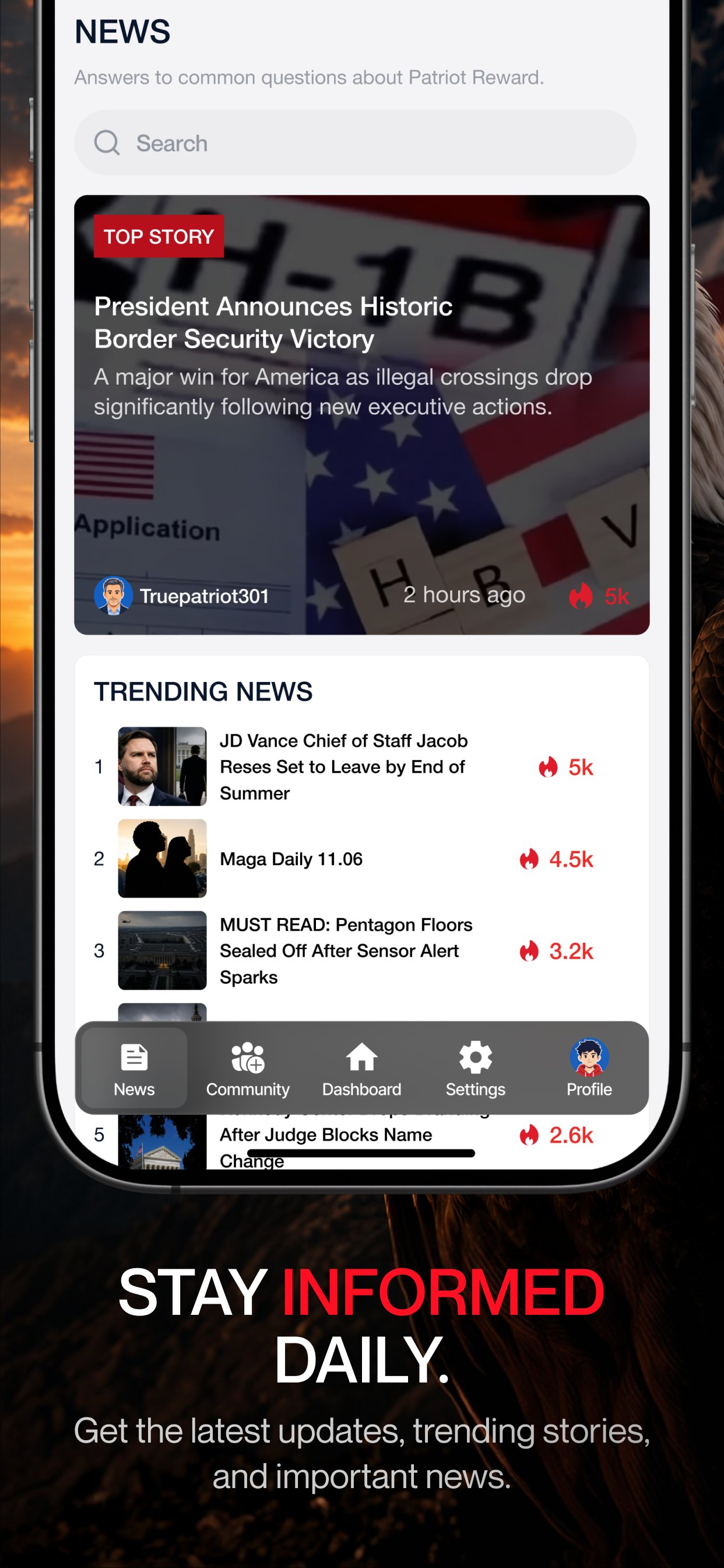 Patriot Social screenshot 4