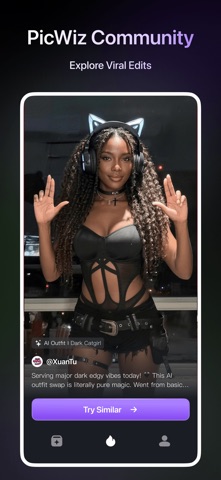 PicWiz AI - Edit Photo & Video iPhone screenshot
