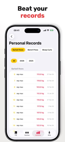 RepKit Workout Tracker Gym Log Screenshot 5 of 8