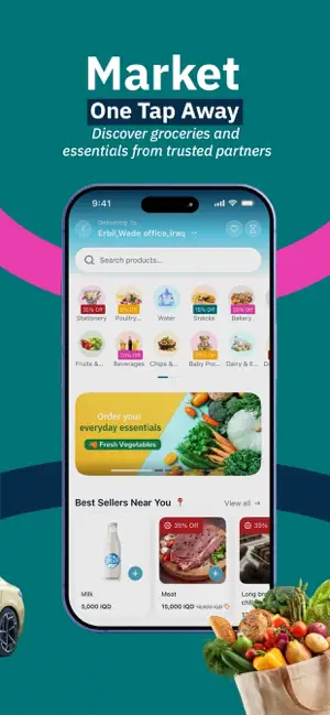 Wade: Delivery & Taxi screenshot 4