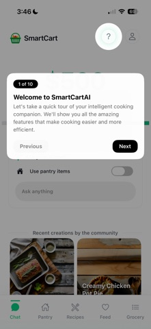 SmartCart - AI Meal Planner screenshot